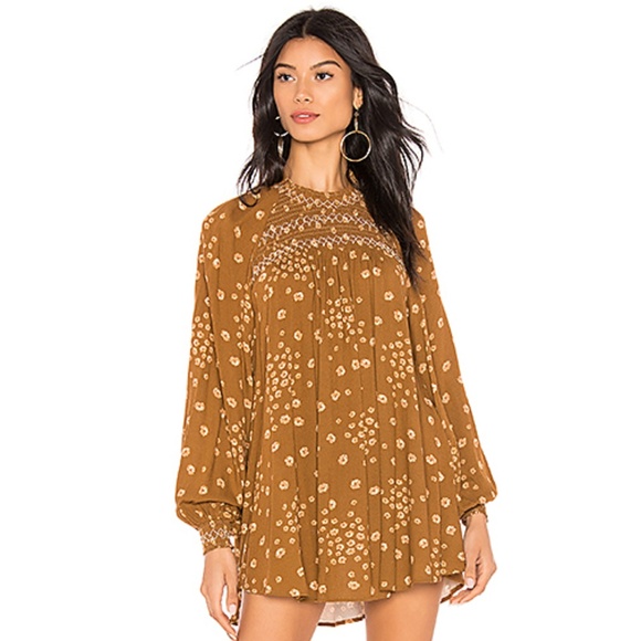 Free People Tops - NWT FREE PEOPLE Flowers In Her Hair Tunic Dress XS